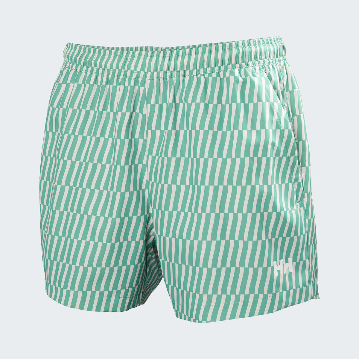 472 - Dark Mint Offset Stripe Ao