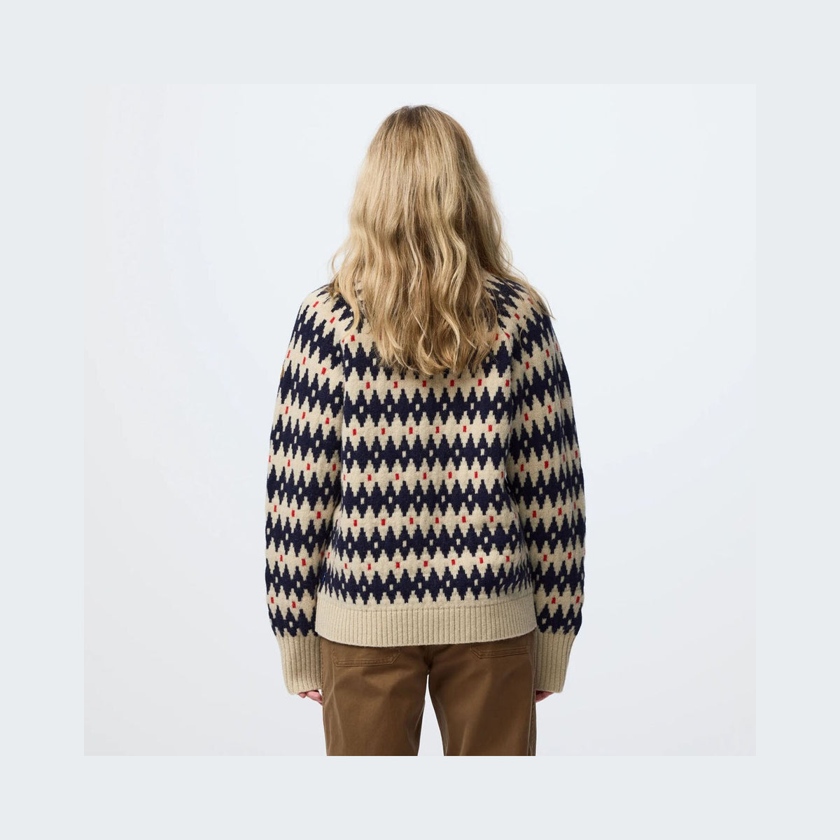 191-555 Light Beige-Dark Navy
